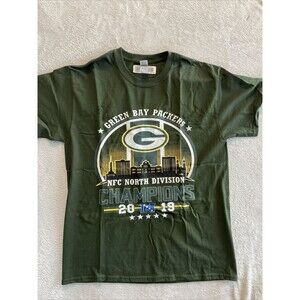New Green Bay Packers NFC North Division Champions 2019 Shirt Men's Large